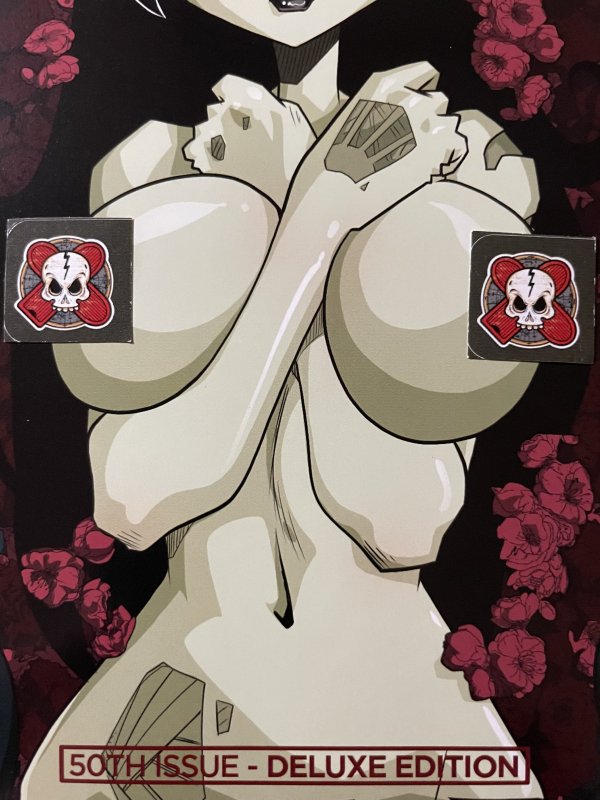 ZOMBIE TRAMP #50 MENDOZA RISQUE FOIL SPECIAL DELUXE EXCLUSIVE LTD 500 NM+