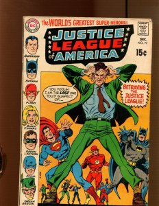 Justice League Of America #77 - Dick Dillon Art! (4.0) 1969