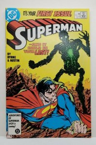 Superman #1 First Issue (1987) HEART OF STONE! STORY & ART BY JOHN BYRNE! NM