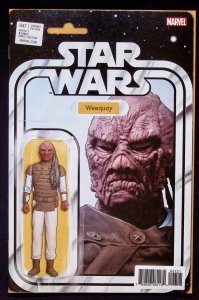 STAR WARS Comic 47 — Weequay Jabba’s Barge Action Figure Variant Cover — MARVEL