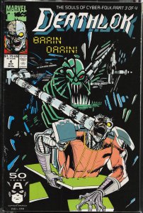 Deathlok #4 Direct Edition (1991) Deathlok