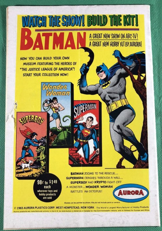 Superman (1939) #186 VG- (3.5)