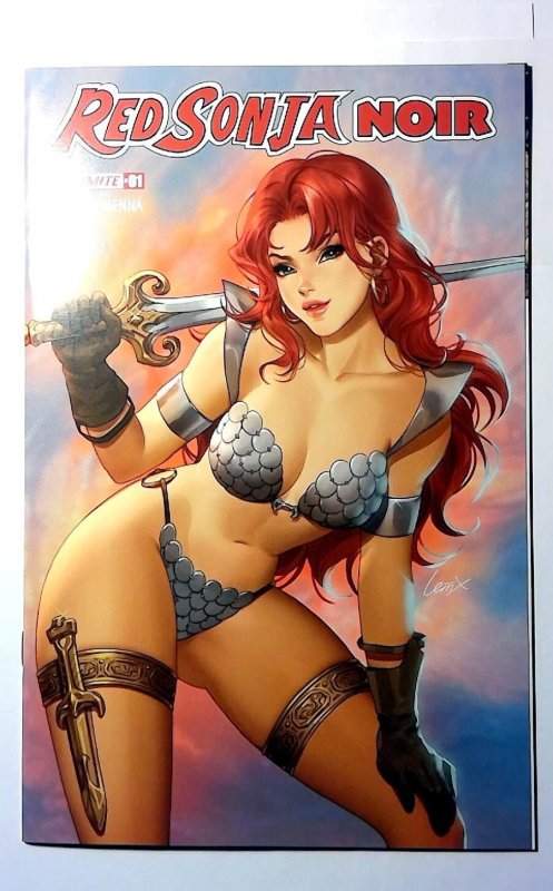Red Sonja Noir #1 (2025) Dynamite 9.4 One-Shot Lesley Leirix Li Cover Comic