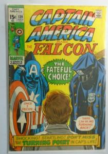 Captain America (1st Series) #139, Water Damage 3.0 (1971)