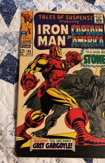 Tales of Suspense #95 (1967)if a man be stone
