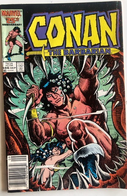 Conan the Barbarian #186 (1986)