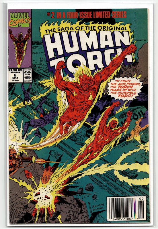 Saga of the Original Human Torch #2 (1990) Human Torch