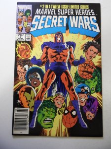 Marvel Super Heroes Secret Wars #2 (1984) VF Condition