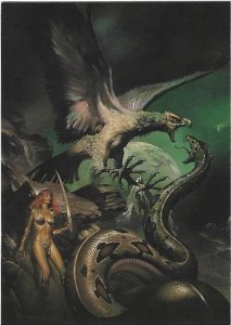 1991 Boris Vallejo Card #24 White Eagle