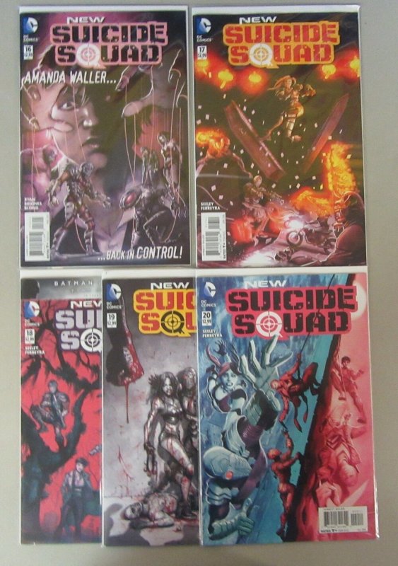 New Suicide Squad #16-20 Run Lot 5 Comics NM/VF Harley Quinn Deadshot DC 