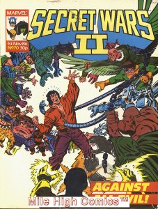 SECRET WARS WEEKLY (UK MAG) (SECRET WARS II #32-UP) (1985 Series) #70 Fine