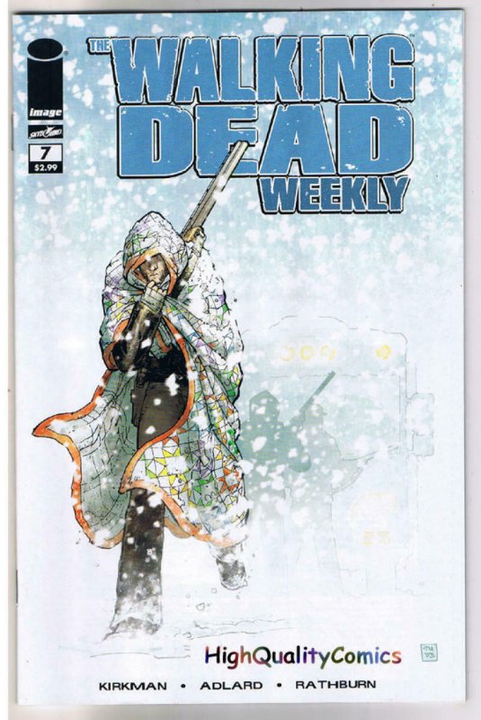 WALKING DEAD WEEKLY #7, NM, Zombies, Horror, Robert Kirkman, 2011, Brains, Flesh