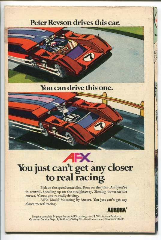 TARZAN #226 1973-DC-EDGAR RICE BURROUGHS-JOE KUBERT JUNGLE ART-vf