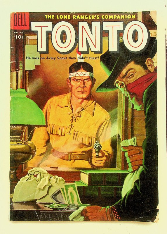 Lone Ranger's Companion Tonto #19 (May-Jul 1955, Dell) - Good-