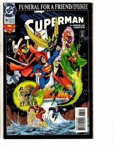 8 Superman DC Comic Book # 83 84 85 86 87 88 89 90 Atom Batman Flash Arrow J217