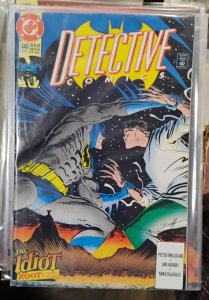 DETECTIVE COMICS  # 640  1992 dc comic BATMAN   THE IDIOT PT 4
