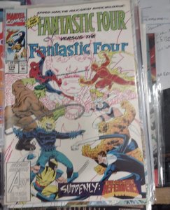 Fantastic Four  # 374  1993  MARVEL FANTASTIC FOUR VS FANTASTIC FOUR SPIDY HULK