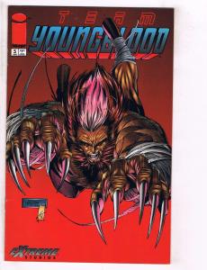 9 Team Youngblood Image Comic Books # 1 2 3 4 5 6 7 9 + Yearbook # 1 J122