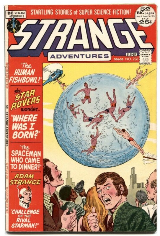 Strange Adventures #236 1972- Adam Strange- FN