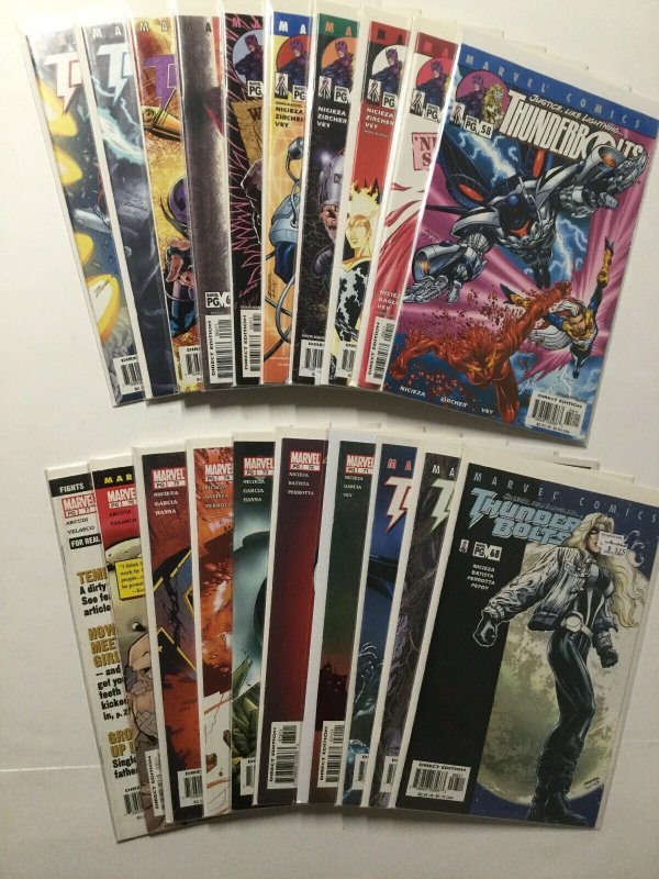 Thunderbolts 1-174 1-190 dark avengers 169 Issue Lot Fn-Nm Fine-Near Mint Marvel