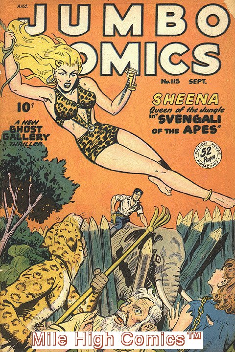 JUMBO COMICS (1938 Series) #115 Fine Comics Book