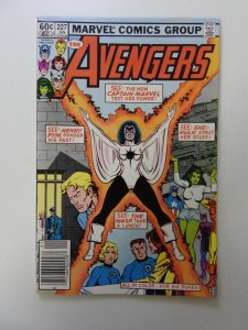 The Avengers #227 VF- condition