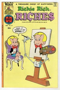 Richie Rich Riches #27 VINTAGE 1976 Harvey Comics