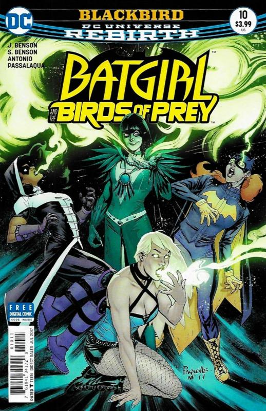 Batgirl And The Birds of Prey #10 Rebirth Main Cvr (DC, 2017) NM