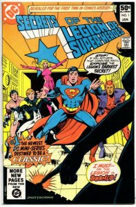 SECRETS OF THE LEGION OF SUPER-HEROES #1, VF, Superman, DC 1981