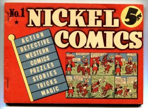 Nickel #1  1938 - Dell  -FN/VF - Comic Book