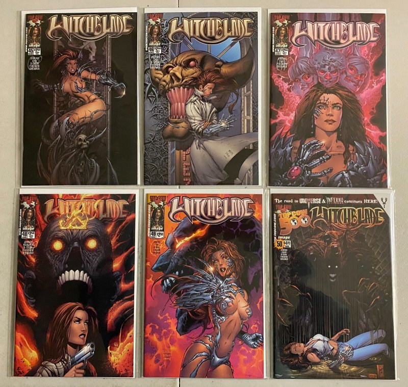 Witchblade lot #2-50 Image (average 8.0 VF) 46 different books (1995 to 2001)