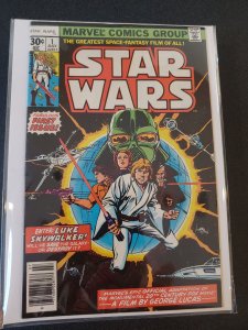 STAR WARS #1 MARVEL Comics Group 1977 REPRINT RELEASE Lee,Thomas,Chaykin