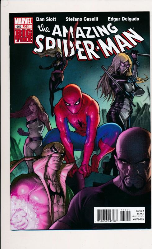 Marvel Comics the AMAZING SPIDER-MAN #653 (2011) ~ NM (PF254)