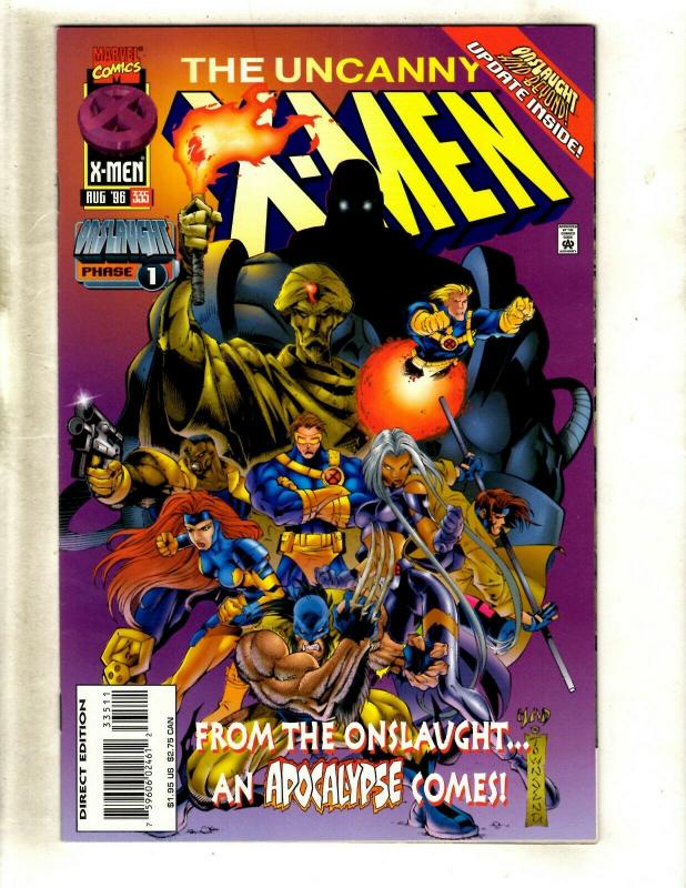 10 Comics Uncanny X-Men # 296 297 298 299 300 301 305 319 320 335 RP1