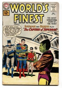 WORLD'S FINEST #122 comic book 1961- SUPERMAN- BATMAN-GREEN ARROW VG