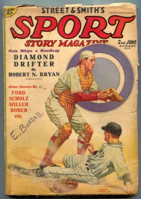 Sport Story Pulp 2nd June 1936- DIAMOND DRIFTER