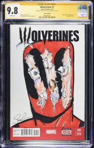 Wolverines (2015) # 1 (CGC 9.8 SS) Signed & Sketch Scott Lobdell *Marvel Comics