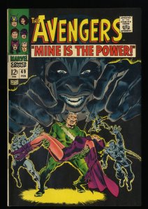 Avengers #49 VF/NM 9.0 1st Appearance Typhon Quicksilver Scarlet Witch!