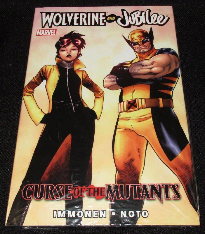 Wolverine & Jubilee Curse of the Mutants Hardcover (Marvel) - New/Sealed!