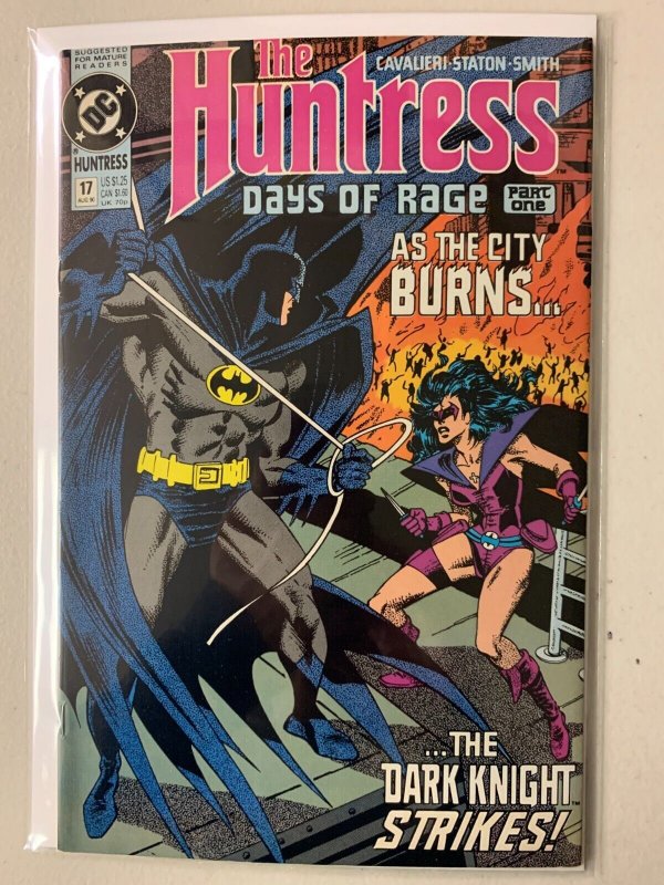 Huntress #17 Batman appearance 6.0 (1990)