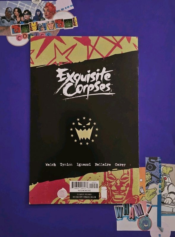 Exquisite Corpses #2 Polybagged w Card Pretty Boy Sealed Killers