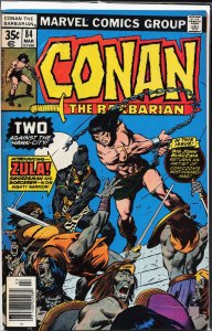 Conan the Barbarian #84 (1978) Conan [Key Issue]