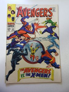 The Avengers #53 (1968) GD+ Condition centerfold detached