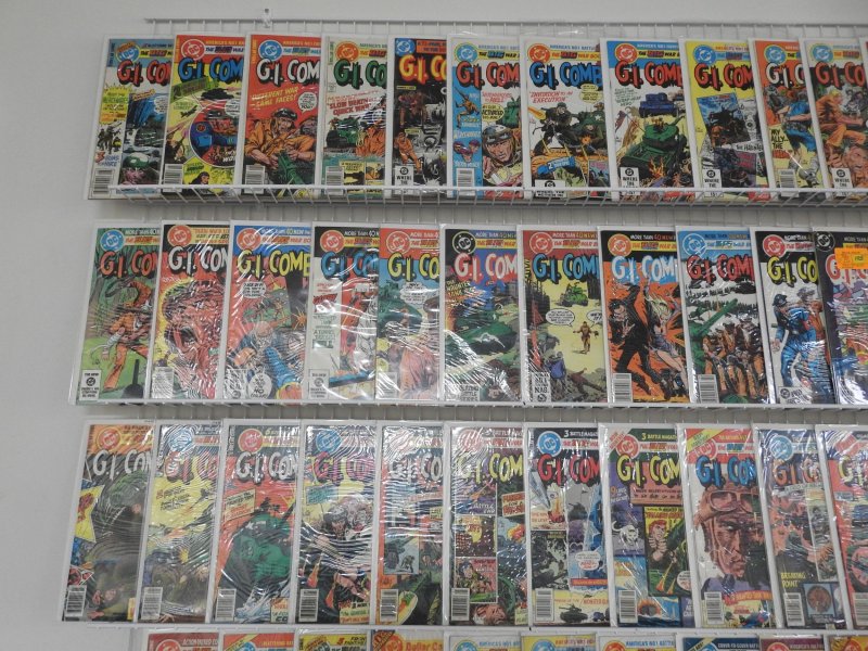 Huge Lot 90+ All G.I. Combat Comics!!! Avg FN+ Condition!