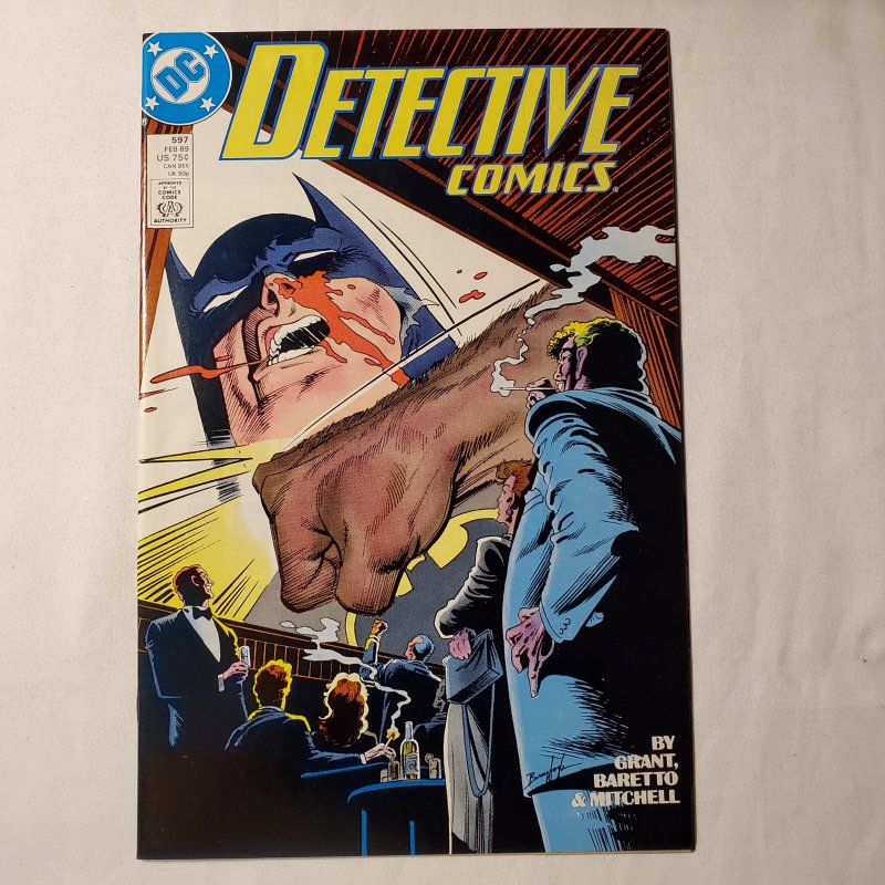 Detective Comics 597 Near Mint Cover by Norm Breyfogle