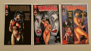 Vampirella Ascending Evil #1-3 Gold Foil Edition 8.0 VF (1997) Bad Girl