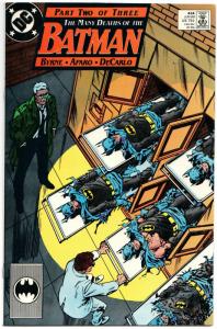 Batman #434 Many Deaths of Batman Pt. 2 (DC, 1989) NM-