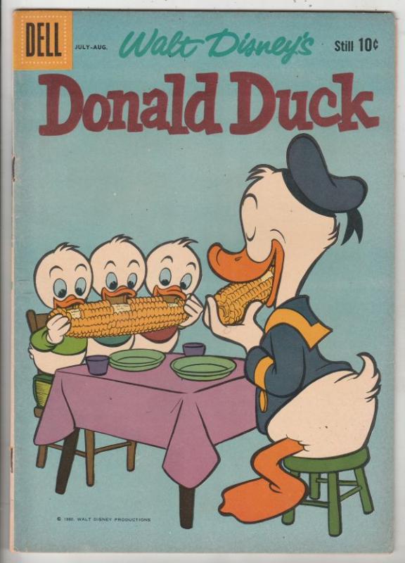 Donald Duck #72 (Jul-60) VF High-Grade Donald Duck