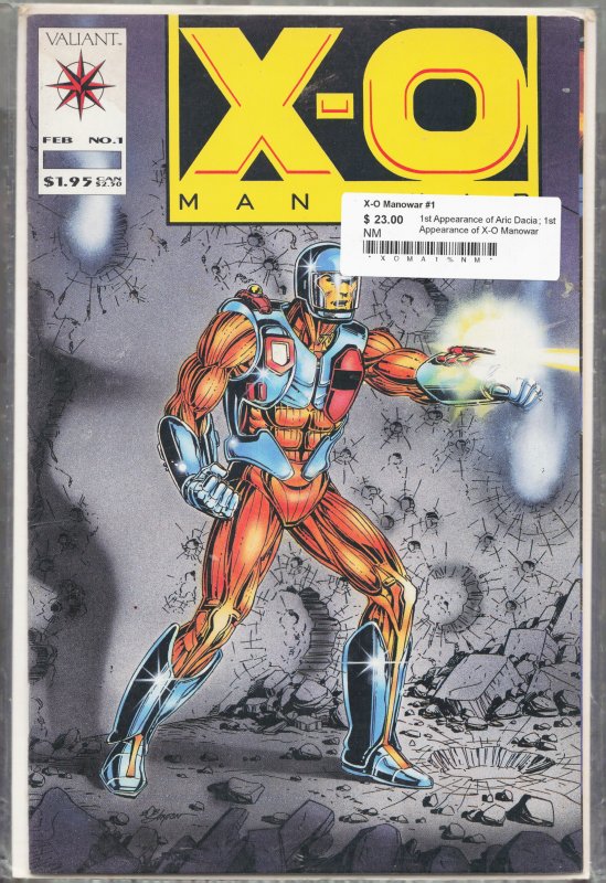 X-O Manowar #1 (1992) X-O Manowar [Key Issue]