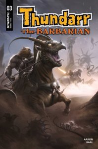 Thundarr: The Barbarian #3 Francesco Mattina Variant Cover Near Mint